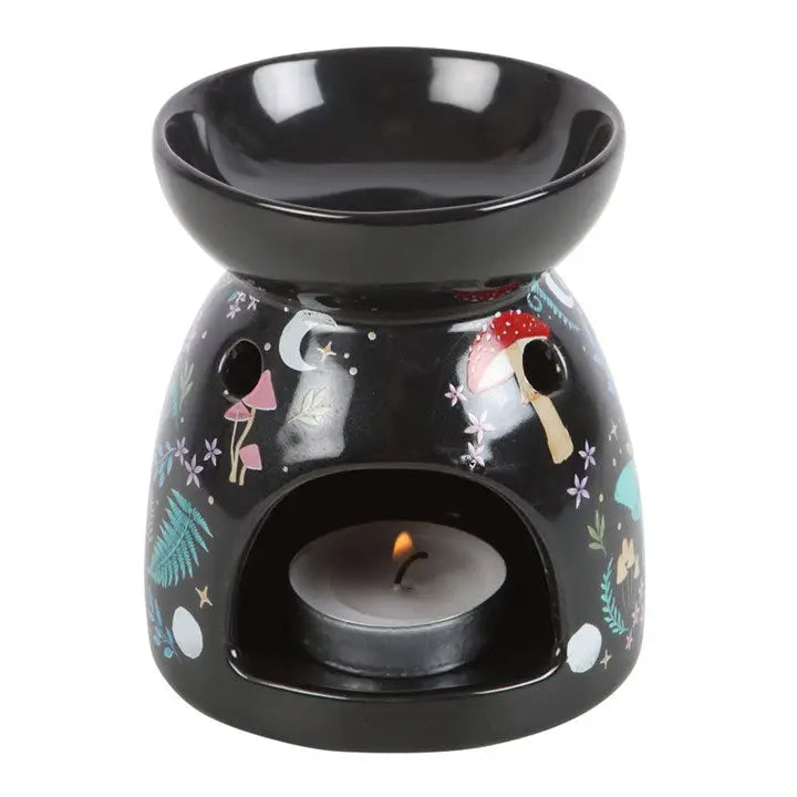 Dark Forest Print Wax Burner