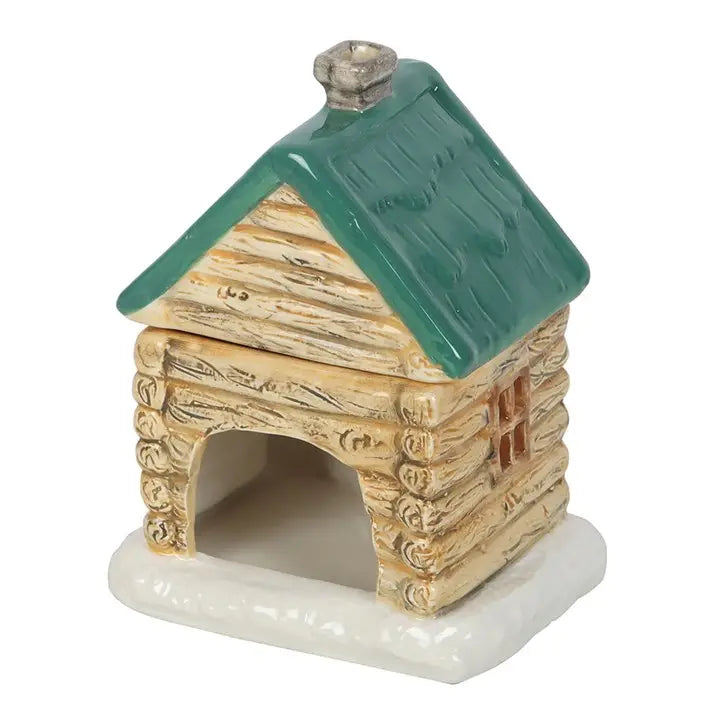Winter Cabin Ski Chalet Wax Warmer