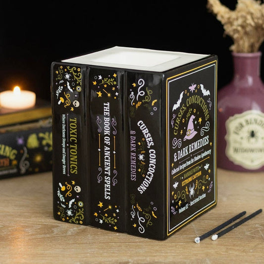 Witch’s Apothecary Book Wax Warmer