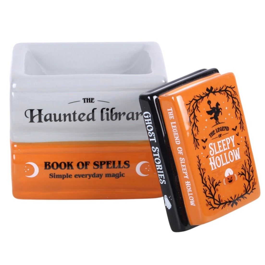 Haunted Library Book Stack Wax Warmer