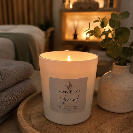 Unwind Soy Wax Candle