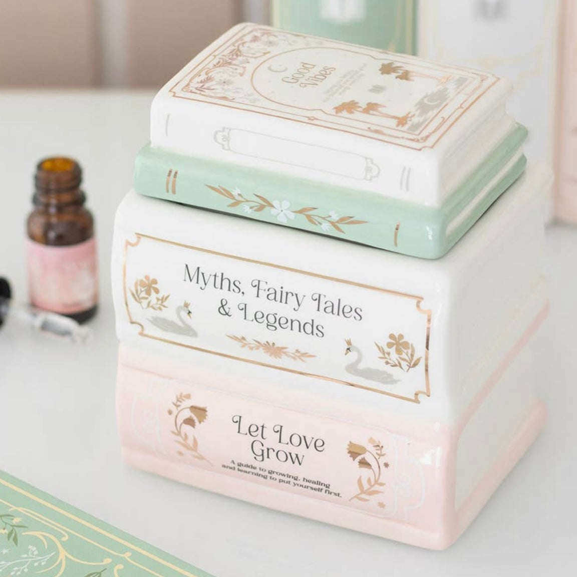 Book Stack Wax Warmer