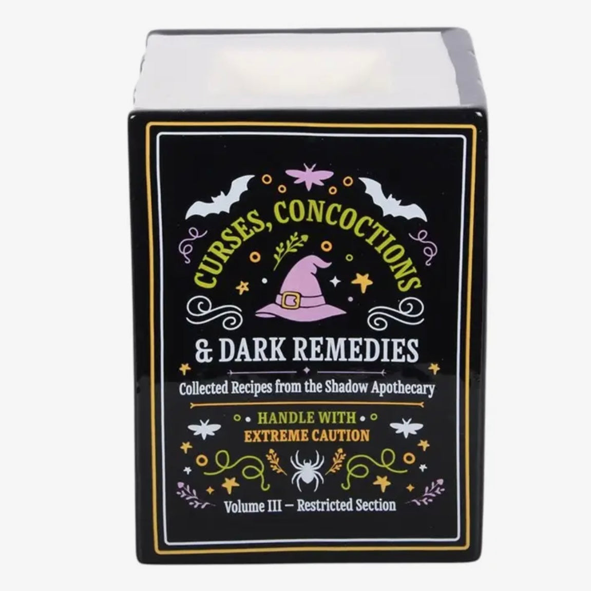 Witch’s Apothecary Book Wax Warmer