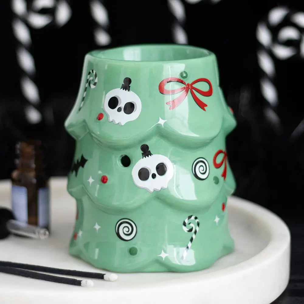 Gothic Christmas Tree Wax Warmer