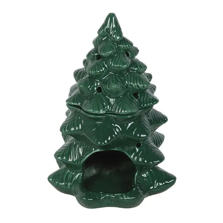 Green Winter Fir Tree Wax Warmer