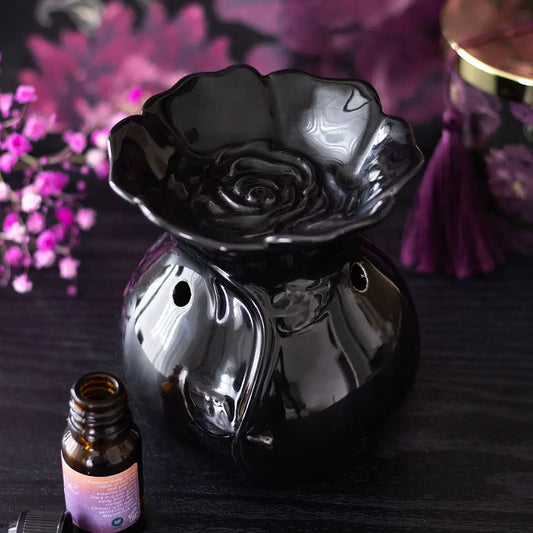 Black Rose Wax Warmer