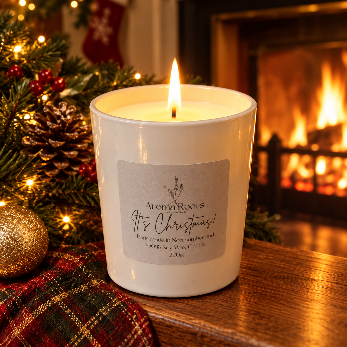 It’s Christmas Soy Wax Candle
